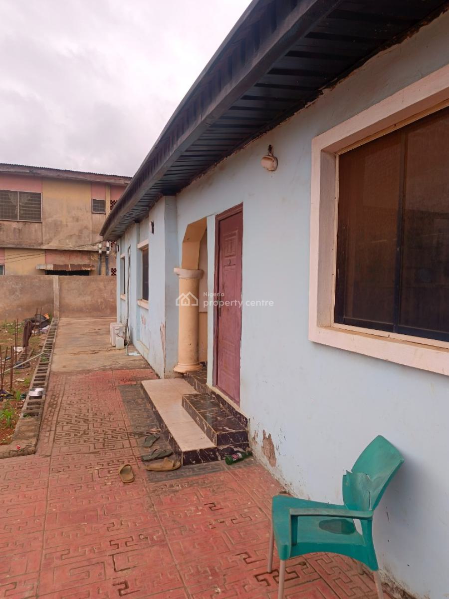 Block of 2 Flats on a Full Plot of Land Setback, Off Camp Davies Road, Ayobo, Lagos, Block of Flats for Sale