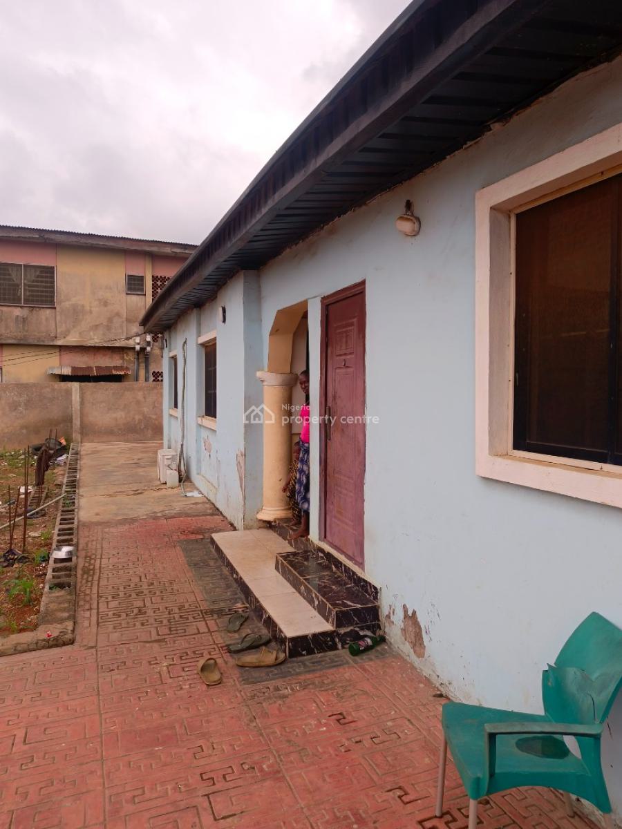 Block of 2 Flats on a Full Plot of Land Setback, Off Camp Davies Road, Ayobo, Lagos, Block of Flats for Sale