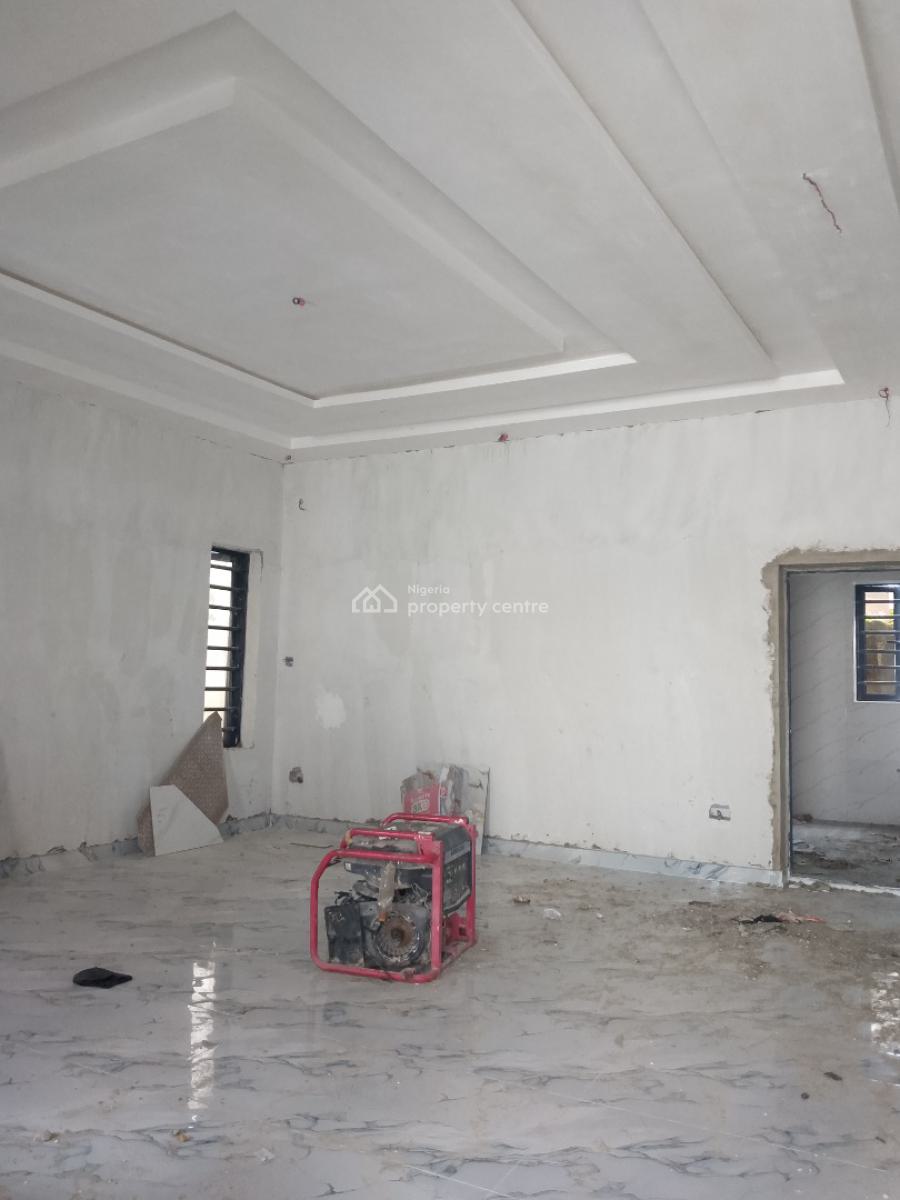 Massively New 4 Bedrooms Terrace Duplex with Bq, Homes Estate, Sangotedo, Ajah, Lagos, Terraced Duplex for Sale
