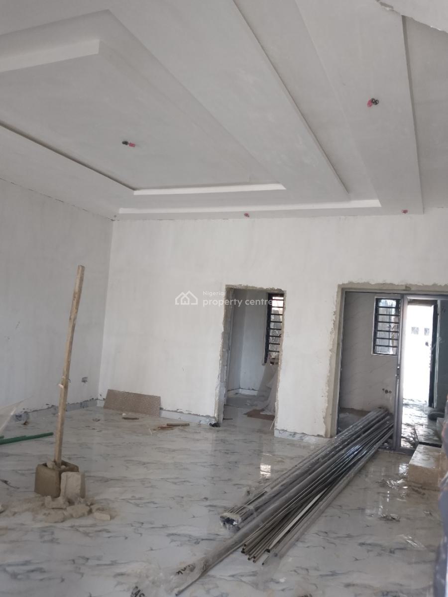 Massively New 4 Bedrooms Terrace Duplex with Bq, Homes Estate, Sangotedo, Ajah, Lagos, Terraced Duplex for Sale