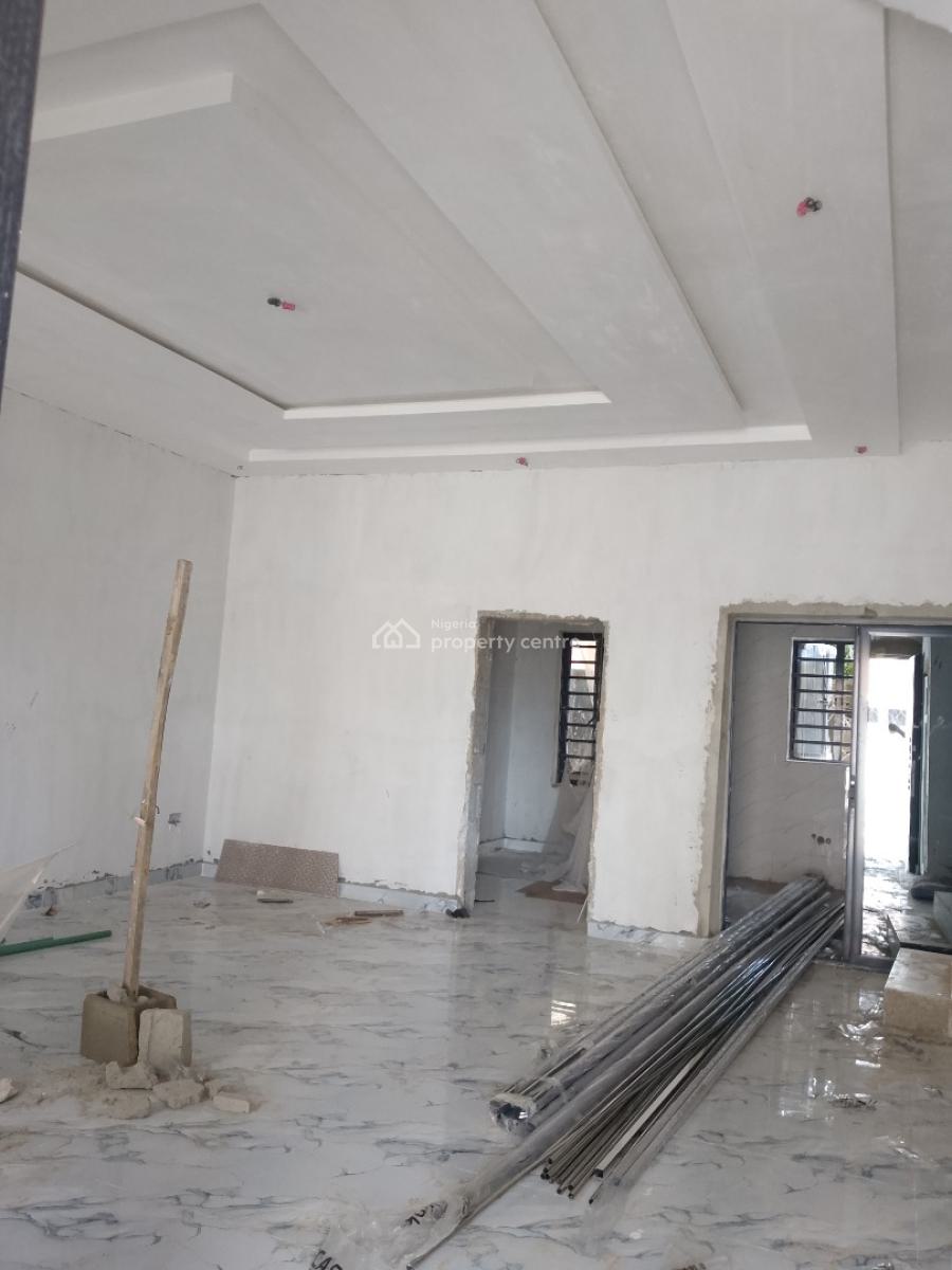Massively New 4 Bedrooms Terrace Duplex with Bq, Homes Estate, Sangotedo, Ajah, Lagos, Terraced Duplex for Sale