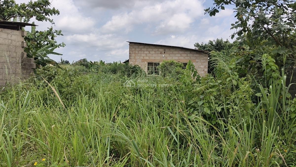 1 Bedroom Bungalow on Full Plot of Land and Foundation, Baba Dada Street By Baba Dada Junction Ilu Oloye, Maya, Ikorodu, Lagos, Detached Bungalow for Sale