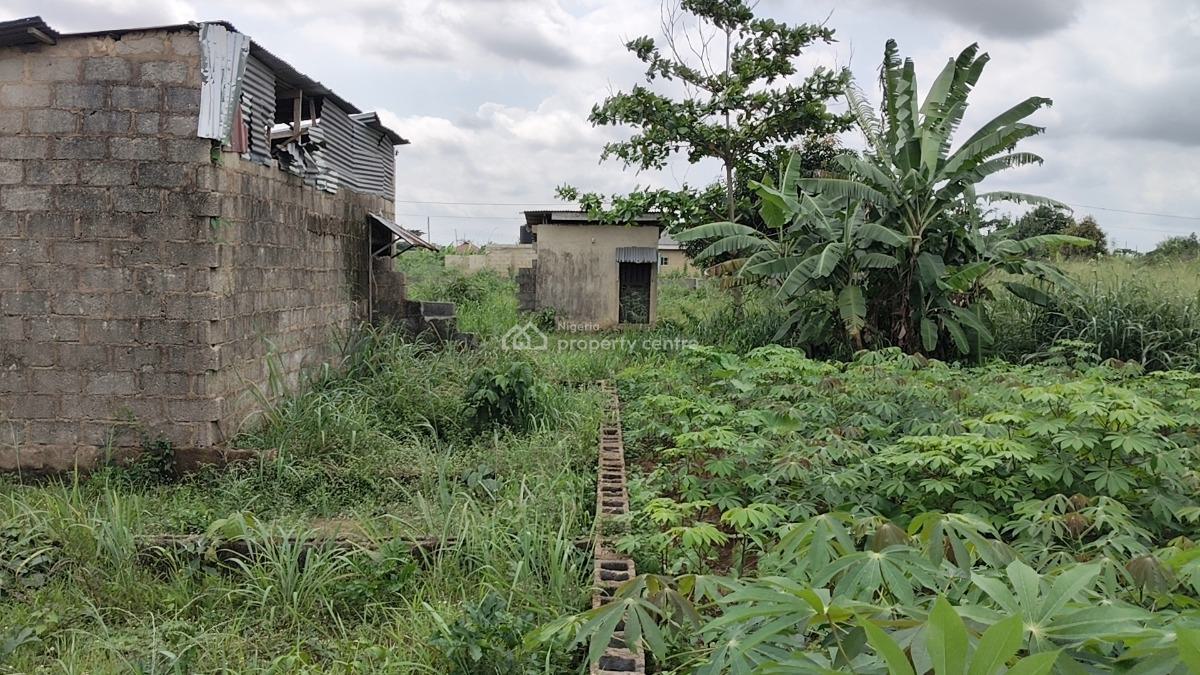 1 Bedroom Bungalow on Full Plot of Land and Foundation, Baba Dada Street By Baba Dada Junction Ilu Oloye, Maya, Ikorodu, Lagos, Detached Bungalow for Sale