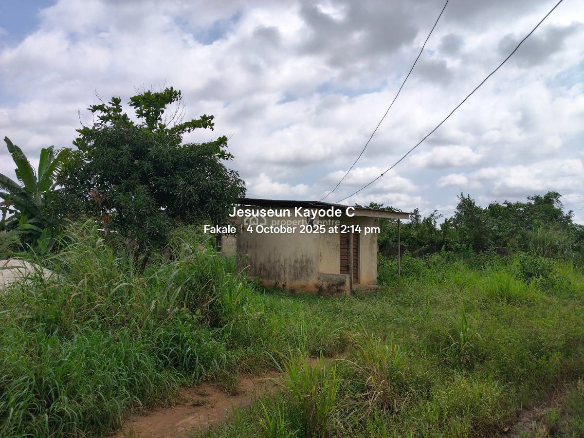 1 Bedroom Bungalow on Full Plot of Land and Foundation, Baba Dada Street By Baba Dada Junction Ilu Oloye, Maya, Ikorodu, Lagos, Detached Bungalow for Sale