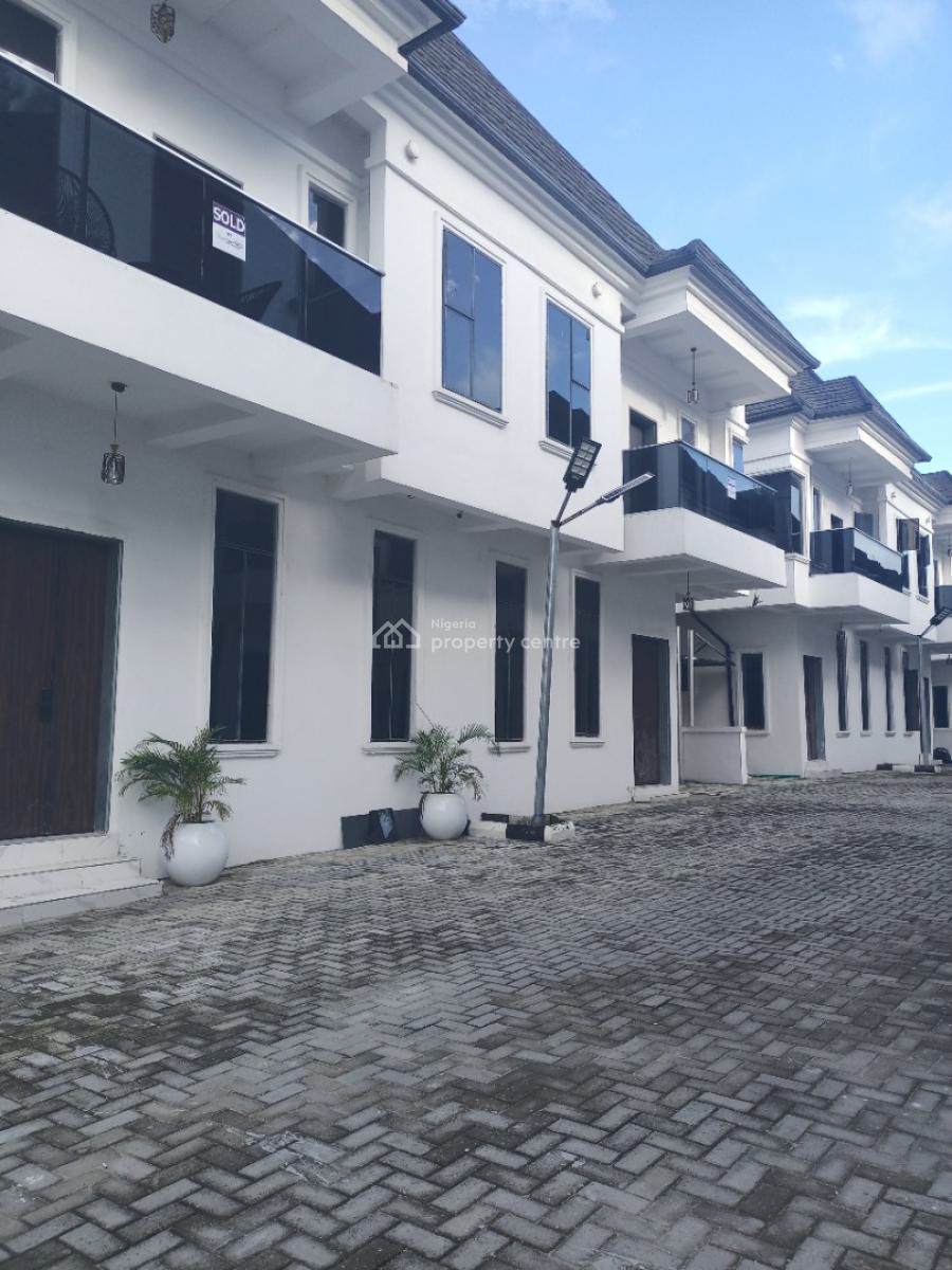 4 Bedroom Terrace Duplex with Spacious, Orchid Road, Lekki Phase 2, Lekki, Lagos, Semi-detached Duplex for Sale