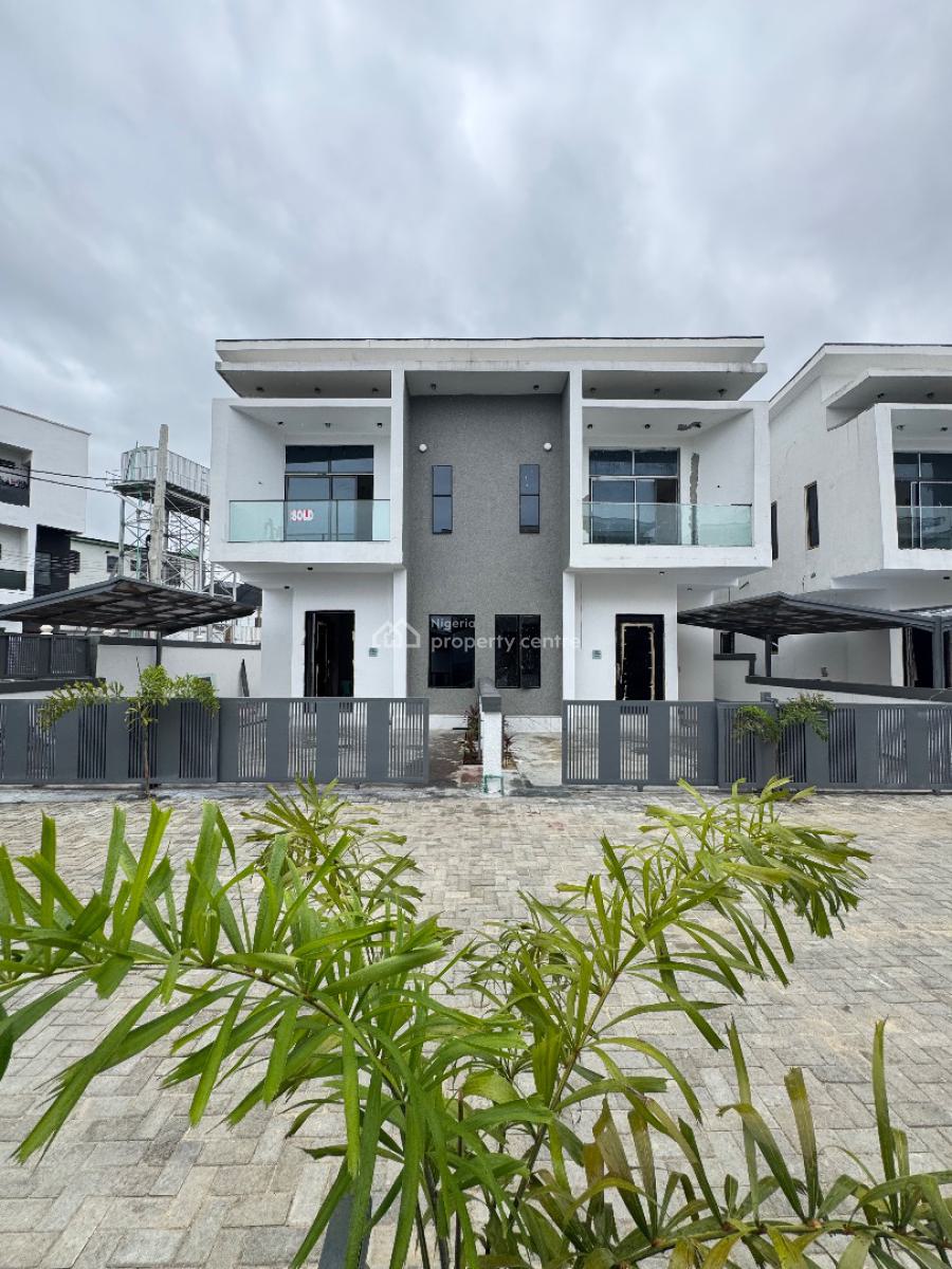 Newly Built 4 Bedroom Semi Detached Duplex, Orchid Road, Lekki, Lagos, Semi-detached Duplex for Sale