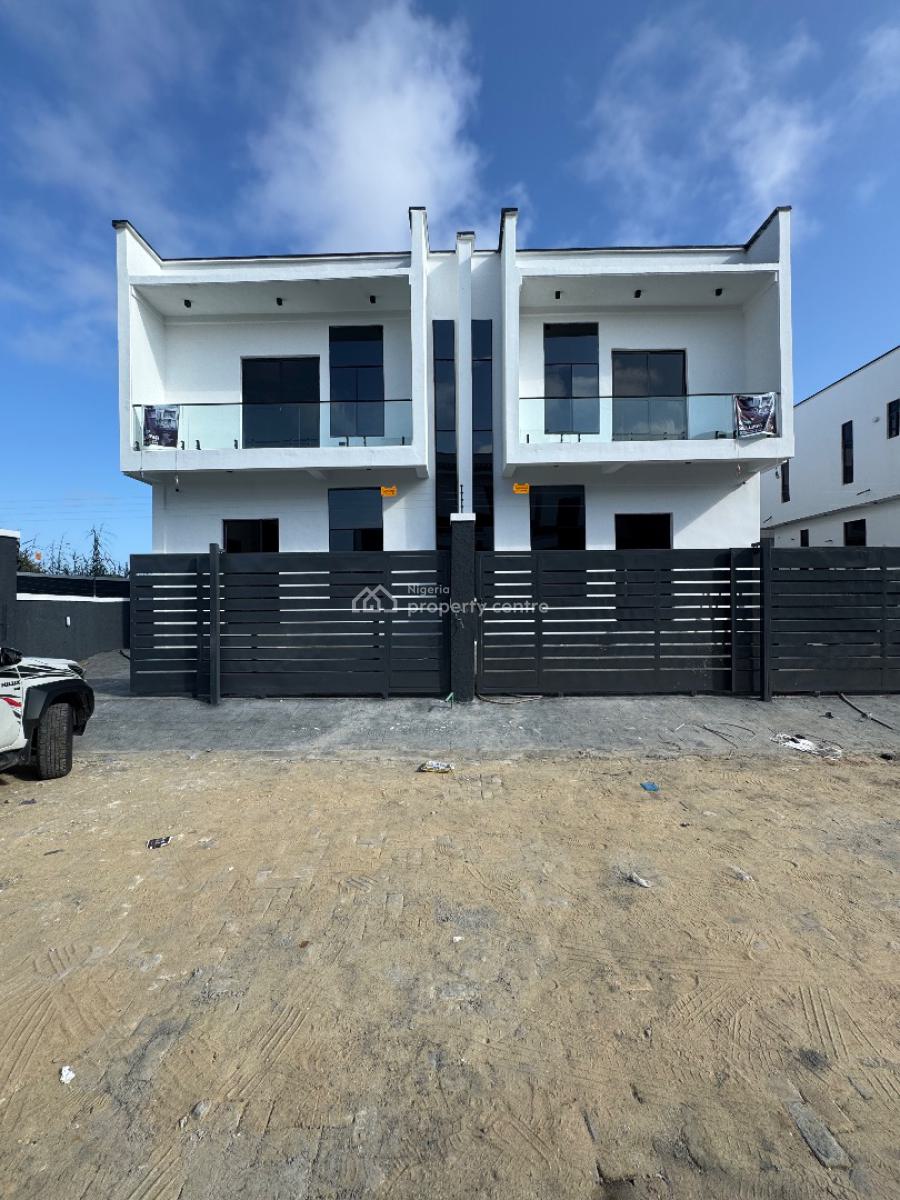 Newly Built 4 Bedroom Semi Detached Duplex, Orchid Road, Lekki, Lagos, Semi-detached Duplex for Sale