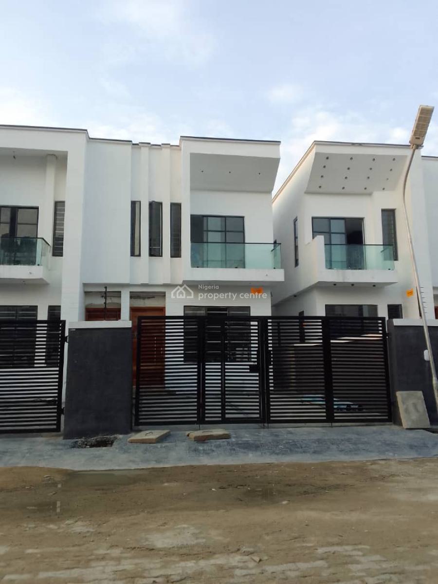 Luxury 4 Bedroom Terrace, Ikota Gra, Ikota, Lekki, Lagos, Terraced Duplex for Sale