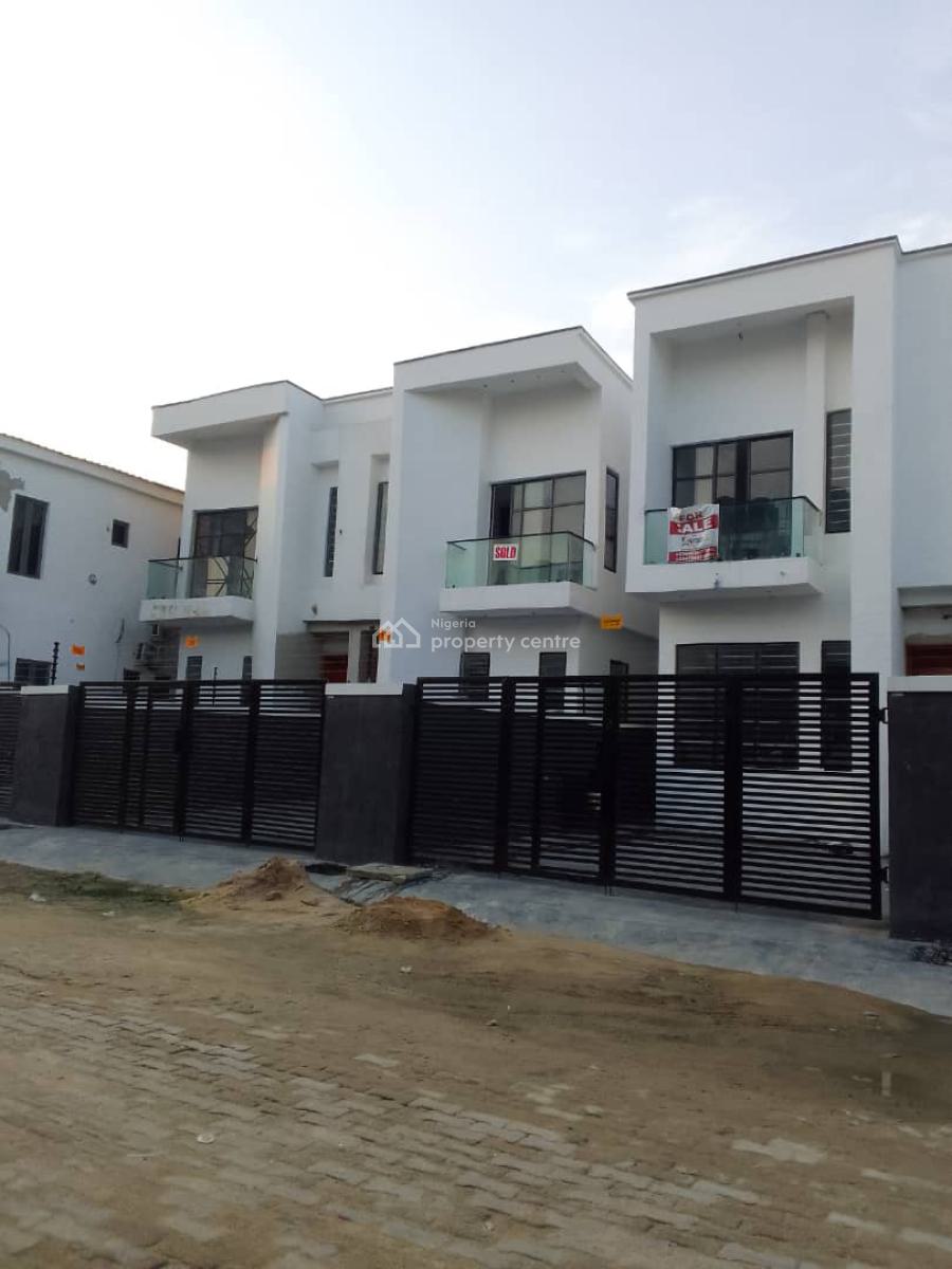 Luxury 4 Bedroom Terrace, Ikota Gra, Ikota, Lekki, Lagos, Terraced Duplex for Sale