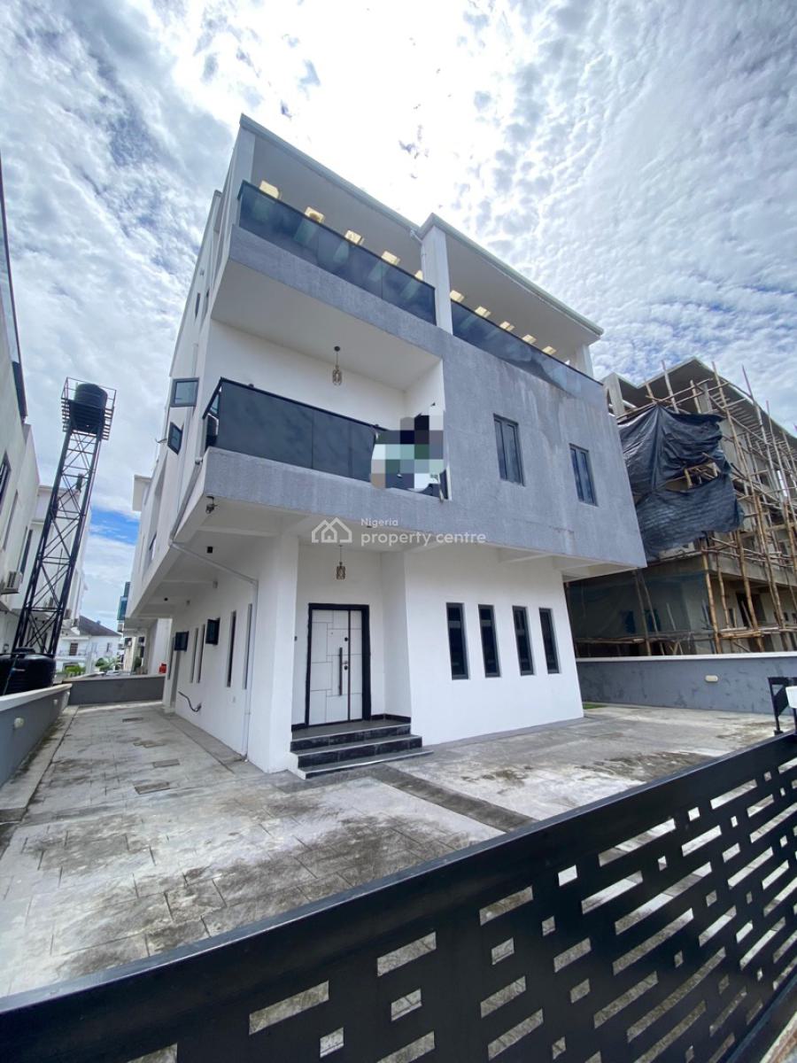5 Bedroom Fully Detached Duplex with Bq, Penthouse, Lakeview Estate, Lekki, Lagos, Detached Duplex for Sale
