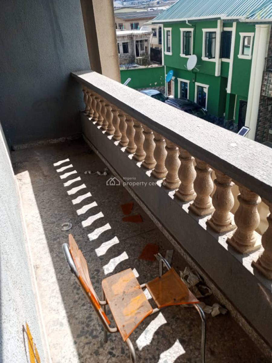 Very Spacious 3 Bedroom Flat Apartment, Upstairs, Progressive Estate, Ojodu, Lagos, Flat / Apartment for Rent