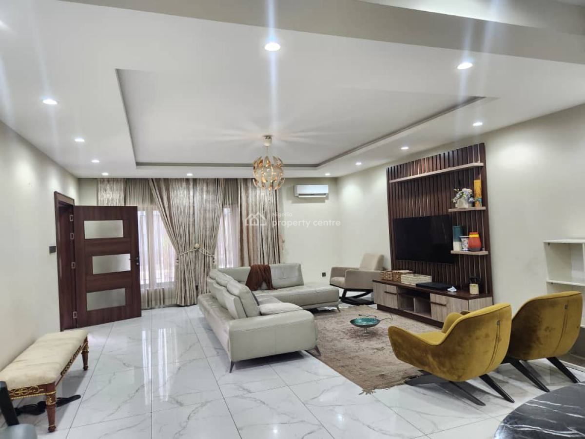 Furnished 5 Bedroom Detached Duplex with Bq, Cosgroove, Wuye, Abuja, Detached Duplex for Rent