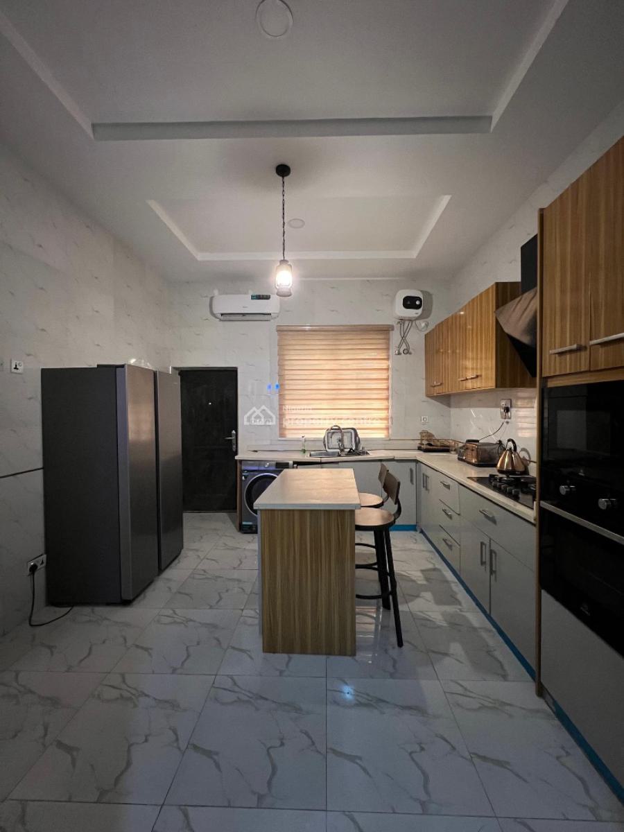 Fully Furnished 4 Bedrooms Semi Detached Duplex with Bq, Orchid, Lekki Phase 2, Lekki, Lagos, Semi-detached Duplex for Rent