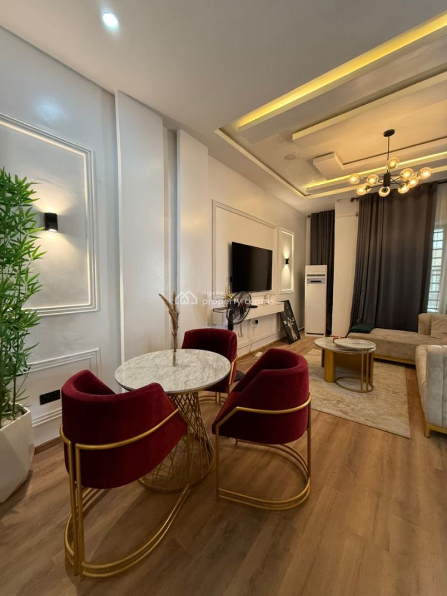 Furnished 4 Bedrooms Terrace Duplex/serviced Estate, Orchid Road, Lekki Phase 2, Lekki, Lagos, Terraced Duplex for Rent