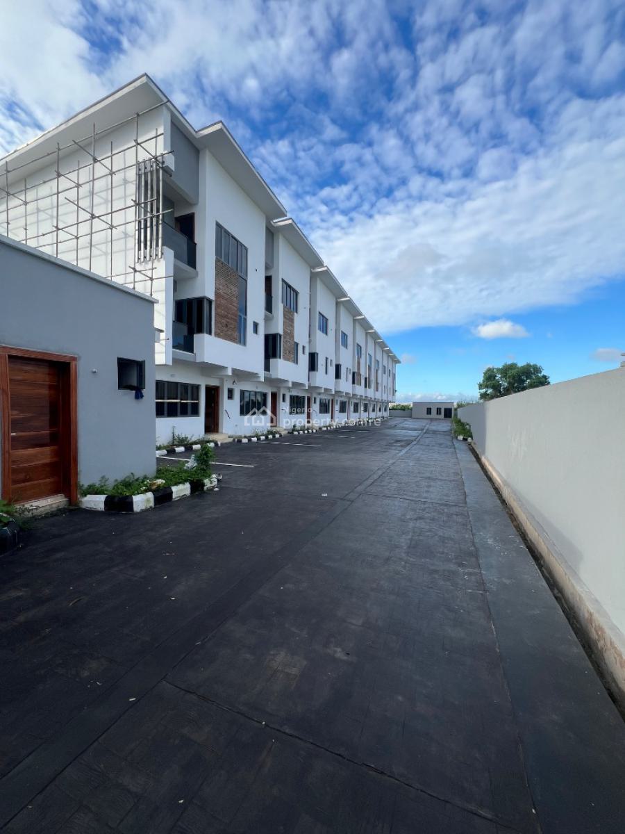 Newly Developed 4-bedroom Terrace Duplex with Bq, Lekki Phase 1, Lekki, Lagos, Terraced Duplex for Rent