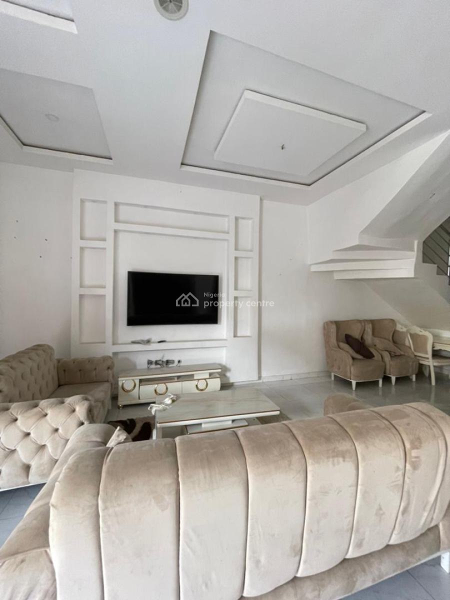 Bran New Partially Furnished 4 Bedrooms Semi Detached Duplex with Bq, Orchid Lekki, Lekki Phase 2, Lekki, Lagos, Semi-detached Duplex for Rent