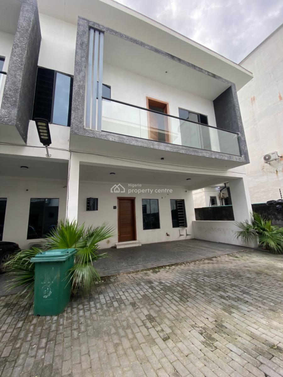 Fully Serviced 4 Bedrooms Terrace Duplex, Orchid, Lekki Phase 2, Lekki, Lagos, Terraced Duplex for Rent