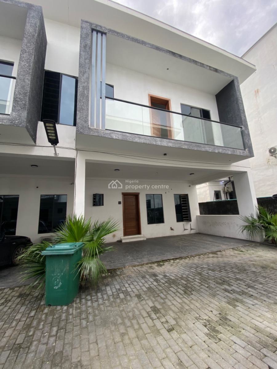 Fully Serviced 4 Bedrooms Terrace Duplex, Orchid, Lekki Phase 2, Lekki, Lagos, Terraced Duplex for Rent