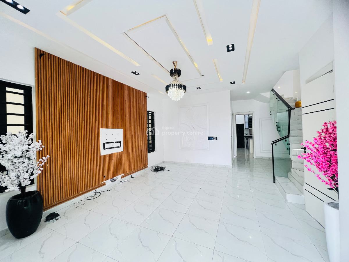 4bedroom Detached Duplex with Bq, Lekki Palm City, Lekki, Lagos, Detached Duplex for Sale
