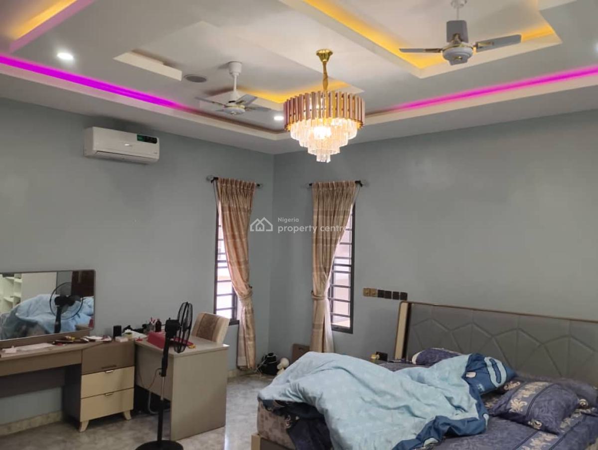 Finished 4 Bedroom Detached Duplex with Bq, in a Secure Estate, Vgc, Lekki, Lagos, Detached Duplex for Rent