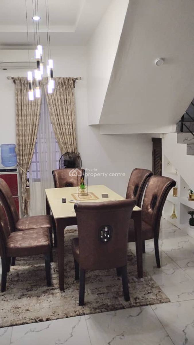 Finished 4 Bedroom Detached Duplex with Bq, in a Secure Estate, Vgc, Lekki, Lagos, Detached Duplex for Rent