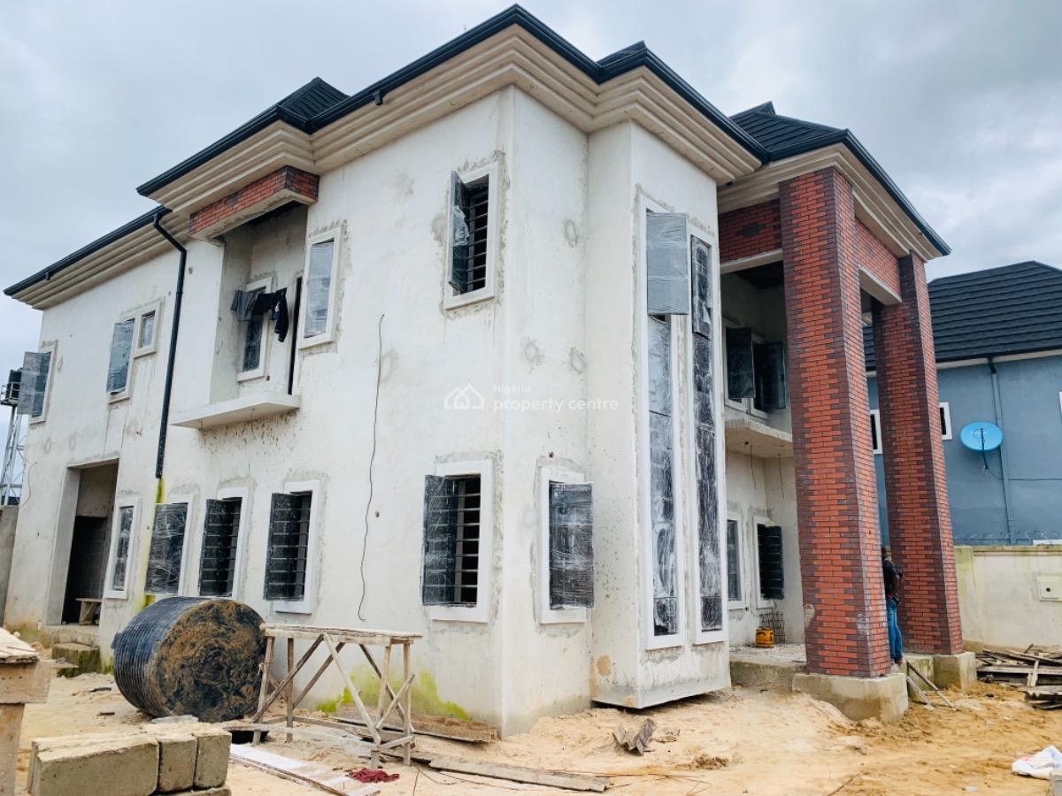 a Fully Detached 4 Bedroom House with 2bedroom Flat Service Quarters, Eneka New Layout, Port Harcourt, Rivers, Detached Duplex for Sale