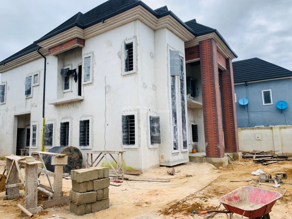 a Fully Detached 4 Bedroom House with 2bedroom Flat Service Quarters, Eneka New Layout, Port Harcourt, Rivers, Detached Duplex for Sale