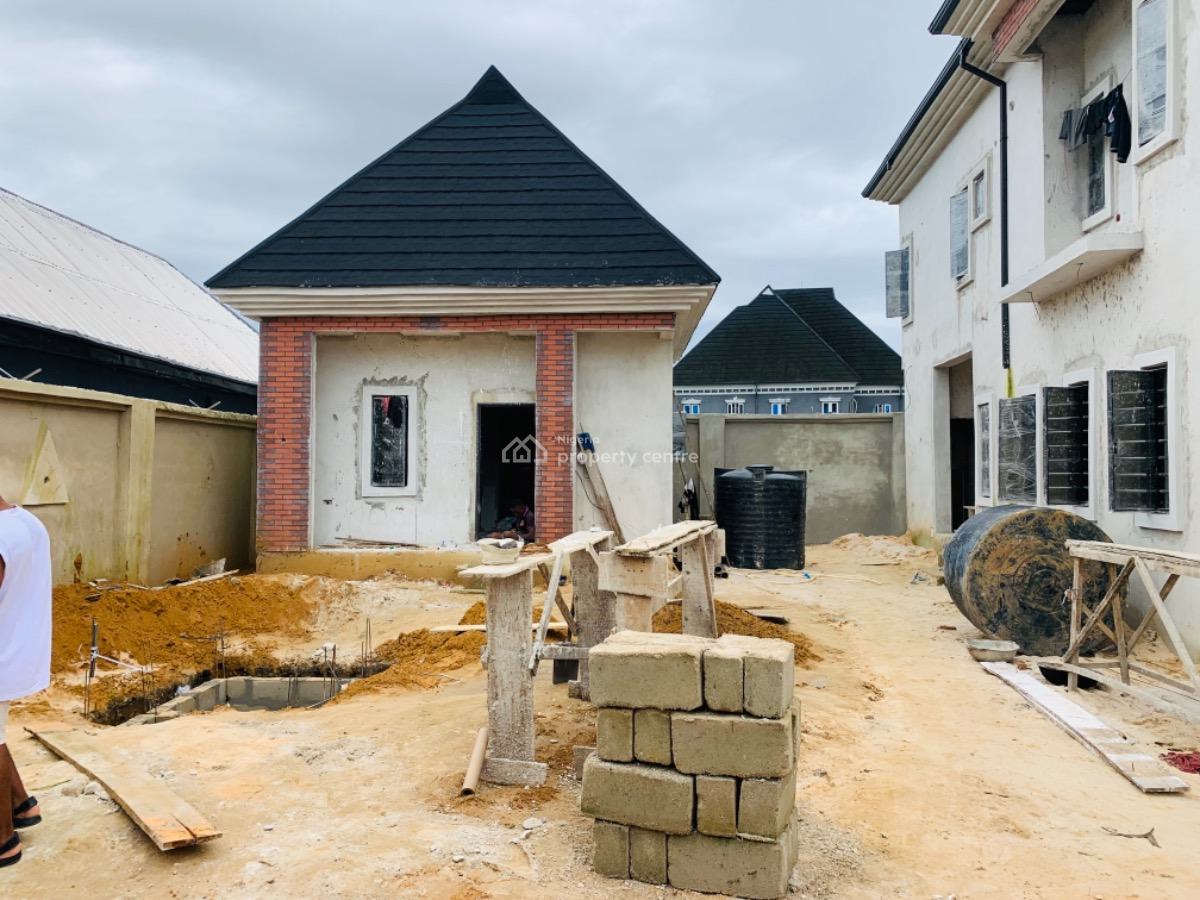 a Fully Detached 4 Bedroom House with 2bedroom Flat Service Quarters, Eneka New Layout, Port Harcourt, Rivers, Detached Duplex for Sale