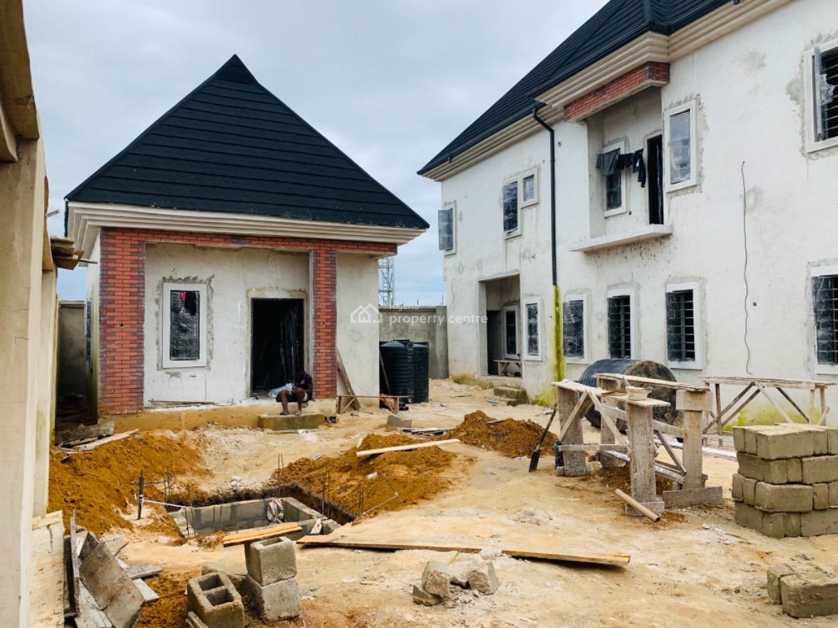 a Fully Detached 4 Bedroom House with 2bedroom Flat Service Quarters, Eneka New Layout, Port Harcourt, Rivers, Detached Duplex for Sale