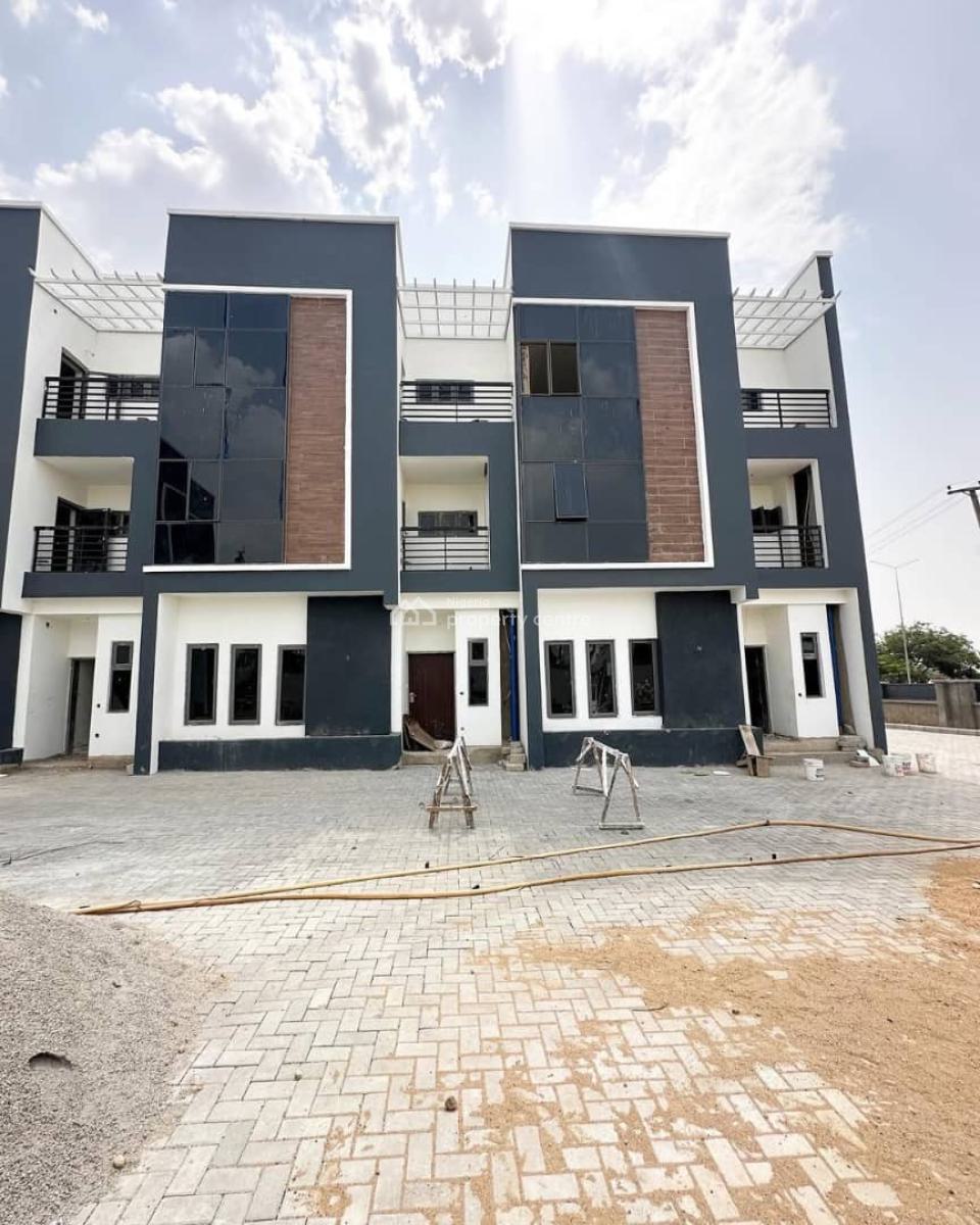 4 Bedroom Terrace Duplex with Bq, Wuye, Abuja, Terraced Duplex for Sale