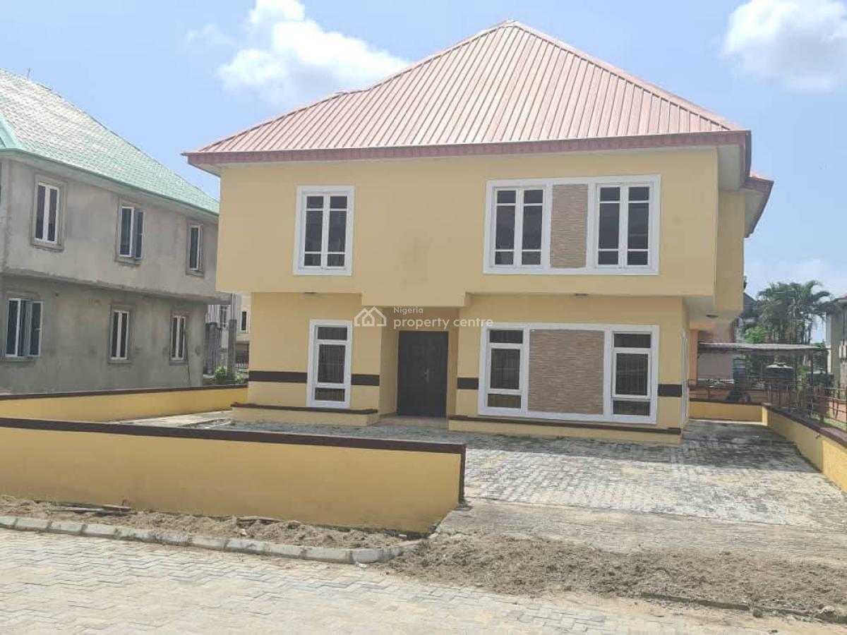Luxury 4 Bedroom Fully Detached House with Bq, Missionary Road, Sangotedo, Ajah, Lagos, Detached Duplex for Sale