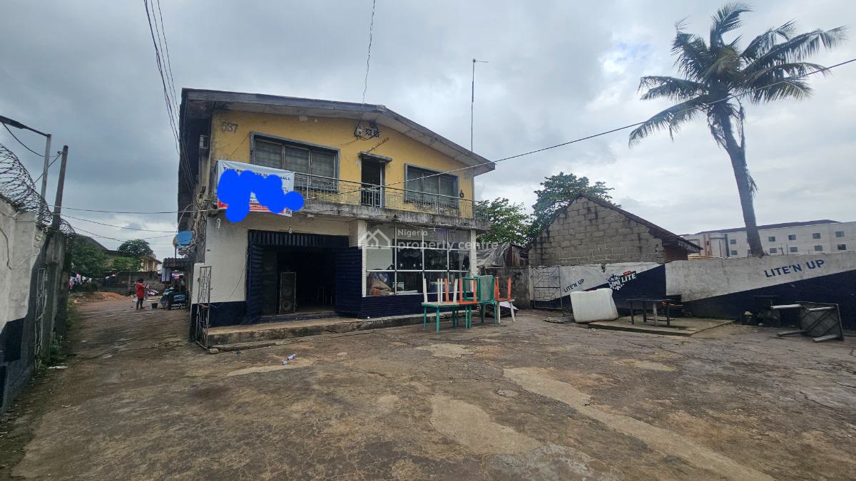 Strategically Located 4 Unit of 3 Bedroom Flat Measuring 1300sqm Land, Ladipo Street, Shogunle, Oshodi, Lagos, Block of Flats for Sale
