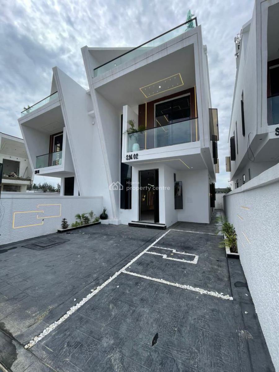 4 Bedroom Semi Detached Duplex with a Bq, Ikota, Lekki, Lagos, Semi-detached Duplex for Sale