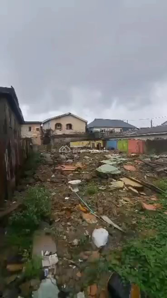 Half Plot of Land, Ladilak, Palmgrove, Shomolu, Lagos, Land for Sale