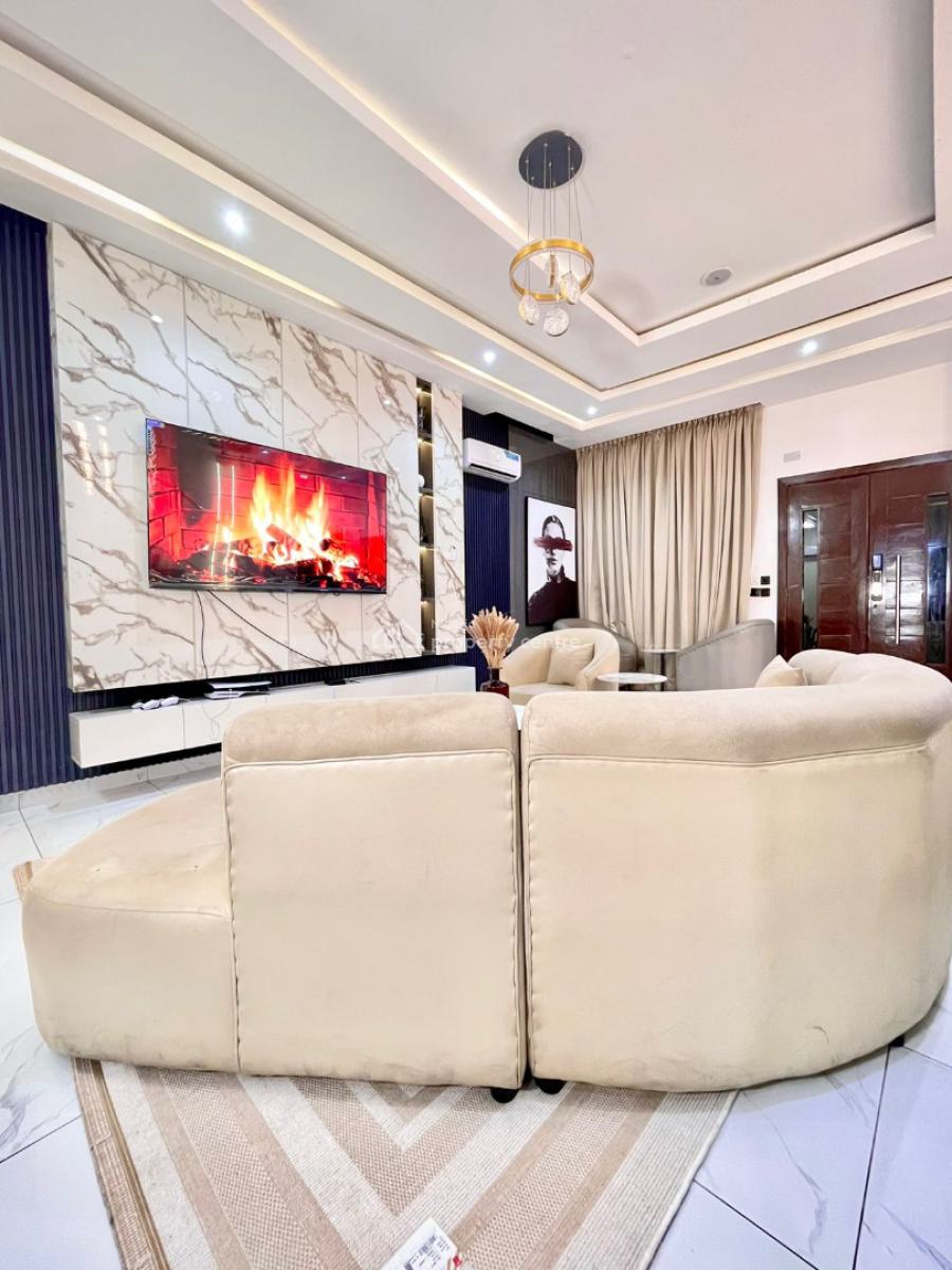 Luxury 4 Bedroom Self Compound Duplex with Snooker Board and Ps5, 3 Tari Ekpebu Close, Bayo Dahunsi Estate, Ikate Elegushi, Lekki, Lagos, House Short Let