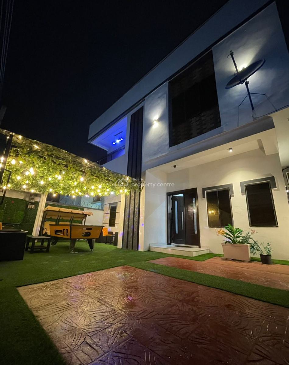 Luxury 4 Bedroom Self Compound Duplex with Snooker Board and Ps5, 3 Tari Ekpebu Close, Bayo Dahunsi Estate, Ikate Elegushi, Lekki, Lagos, House Short Let