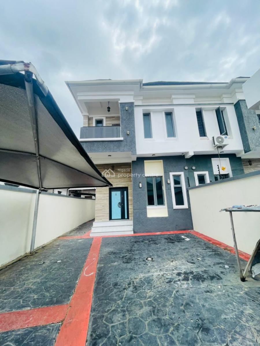 Fully Detached 4 Bedroom Duplex with Bq and Security House, Ikota, Lekki, Lagos, Detached Duplex for Rent