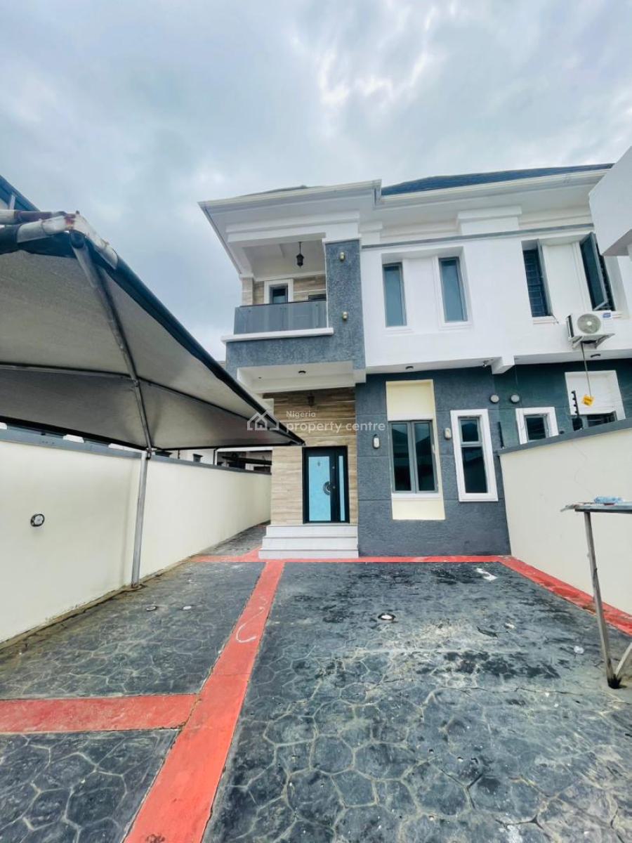 Fully Detached 4 Bedroom Duplex with Bq and Security House, Ikota, Lekki, Lagos, Detached Duplex for Rent