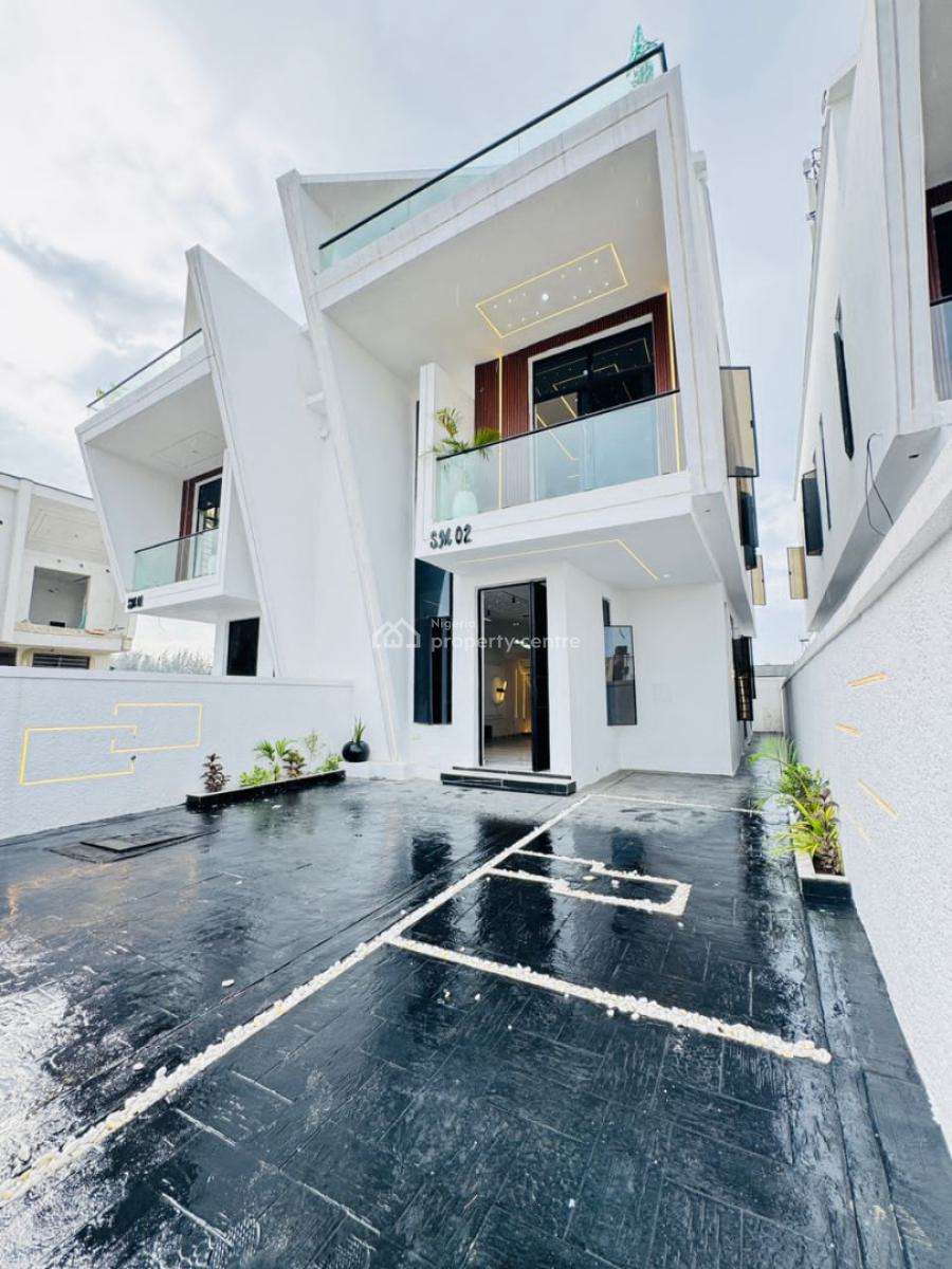 Spacious Well Built 4 Bedroom Semi Detached Duplex with Bq, Ikota, Lekki, Lagos, Semi-detached Duplex for Sale