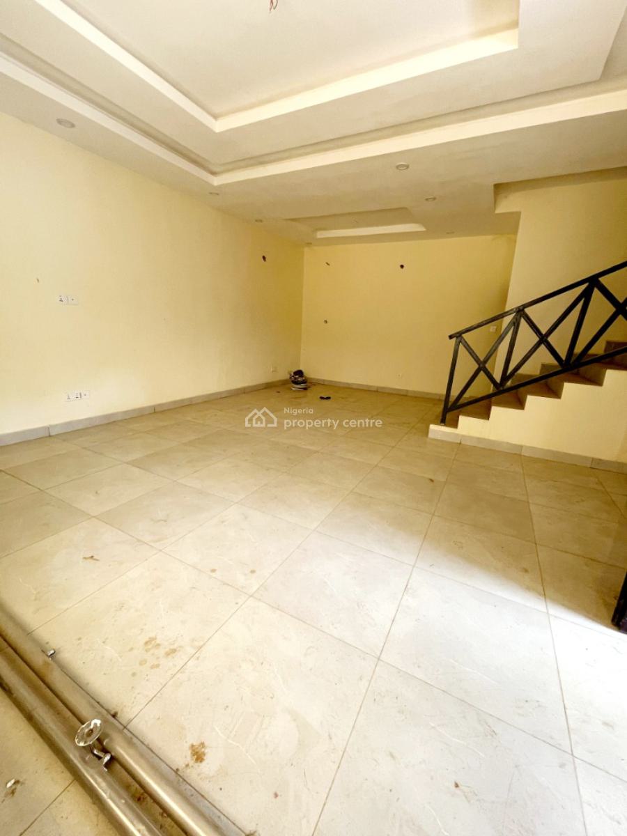 Luxury Distress 3 Bedroom Terrace Duplex with Bq in a Serene Environment, After Berger Clinic, Life Camp, Abuja, Terraced Duplex for Sale