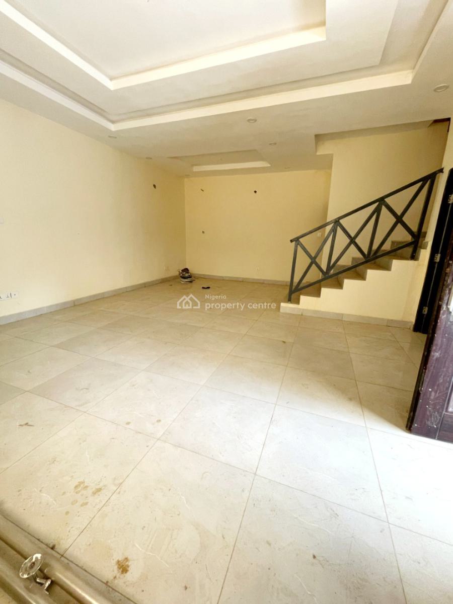 Luxury Distress 3 Bedroom Terrace Duplex with Bq in a Serene Environment, After Berger Clinic, Life Camp, Abuja, Terraced Duplex for Sale