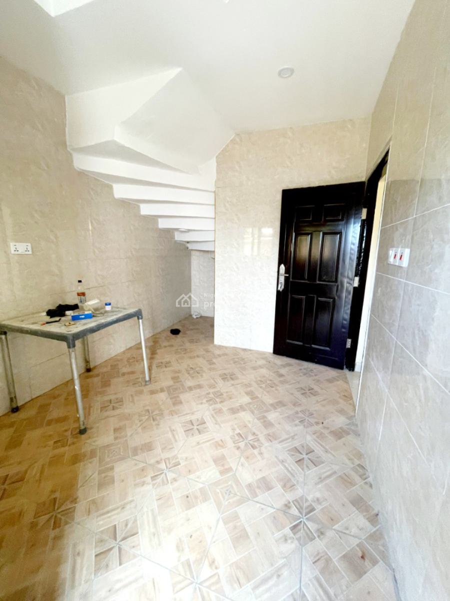 Luxury Distress 3 Bedroom Terrace Duplex with Bq in a Serene Environment, After Berger Clinic, Life Camp, Abuja, Terraced Duplex for Sale