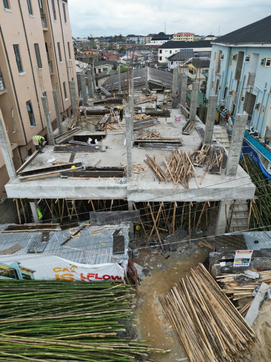One Bedroom Off-plan Apartment Project Suitable for Investment, Shobande Street, Akoka, Yaba, Lagos, Block of Flats for Sale