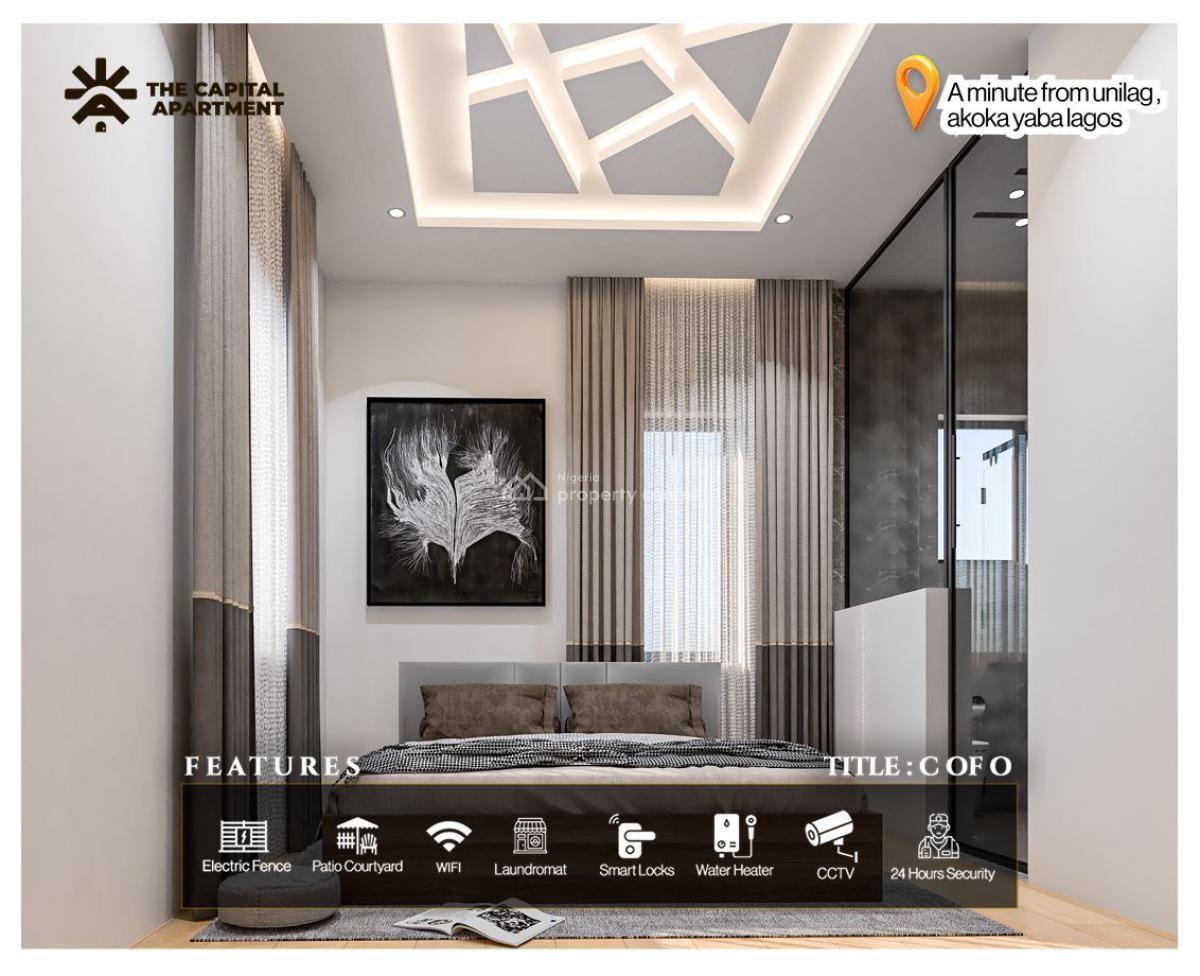 One Bedroom Off-plan Apartment Project Suitable for Investment, Shobande Street, Akoka, Yaba, Lagos, Block of Flats for Sale