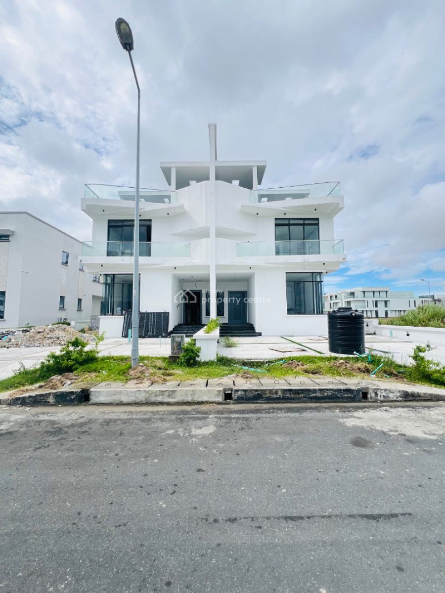 Contemporary 5 Bedroom Semi Detached with a Room Bq, Spa Road, Ikate, Ikate Elegushi, Lekki, Lagos, Semi-detached Duplex for Sale