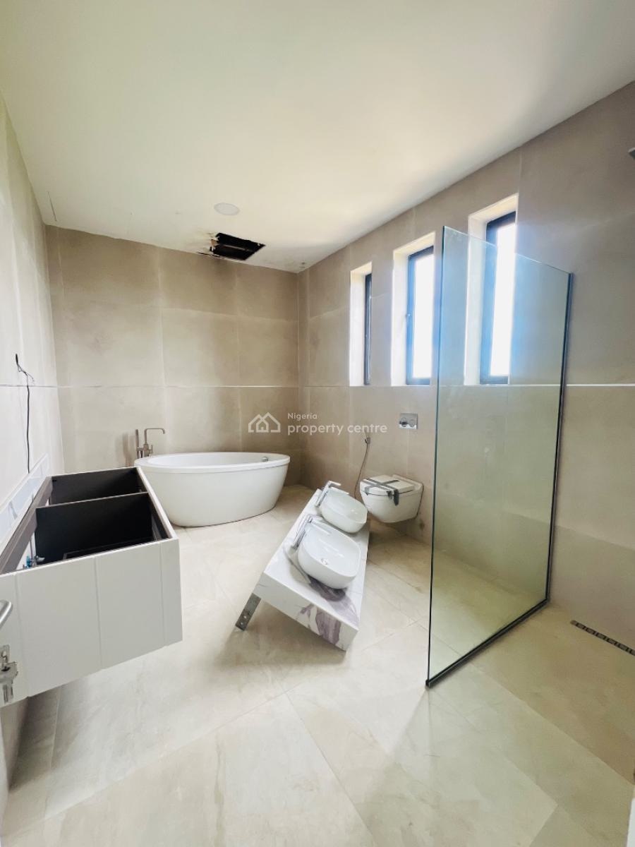 Contemporary 5 Bedroom Semi Detached with a Room Bq, Spa Road, Ikate, Ikate Elegushi, Lekki, Lagos, Semi-detached Duplex for Sale