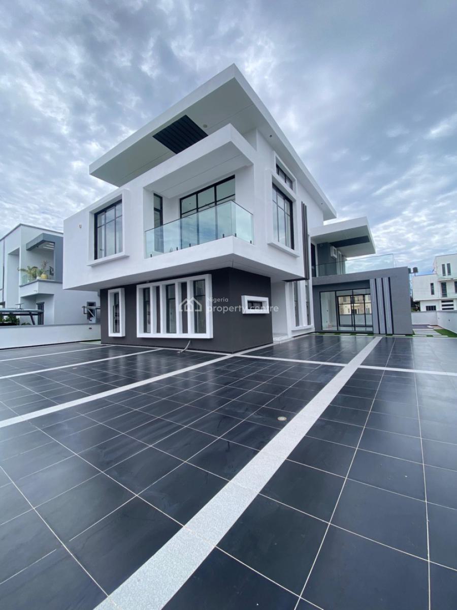 5 Bedroom Contemporary Detached Duplex with Bq, Pool, Gym, Cinema, Lake View Estate, Lekki, Lagos, Detached Duplex for Sale