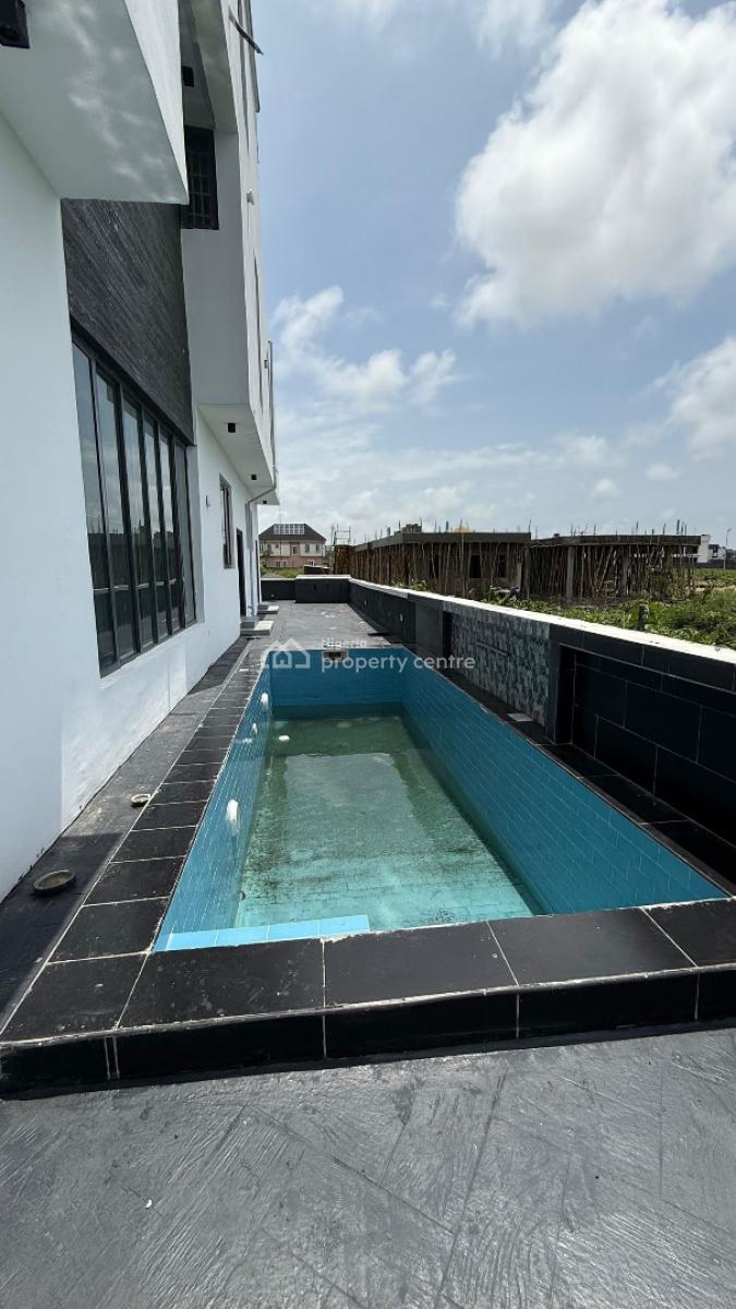 Massive 5 Bedroom Detached Duplex with a Pool, Cinema, Bq, Royal Garden Estate, Ajah, Lagos, Detached Duplex for Sale