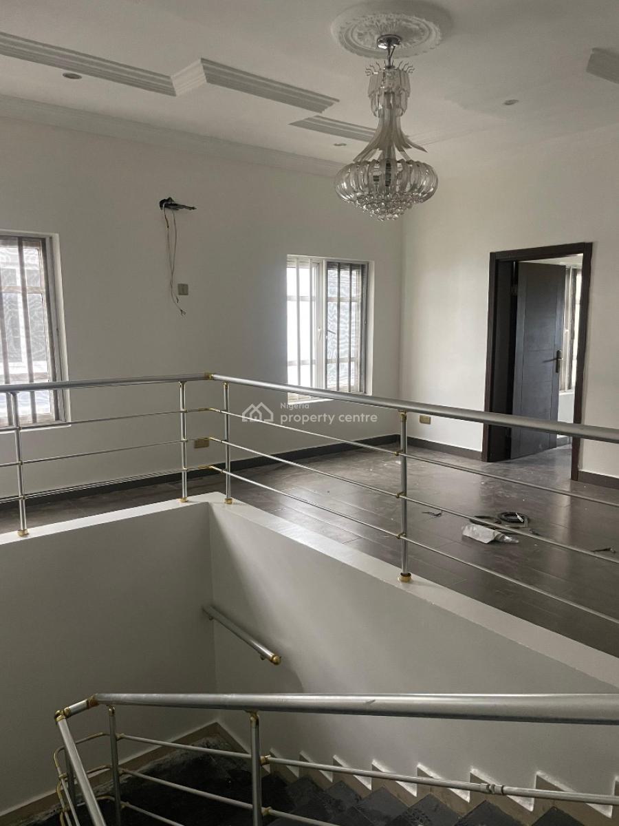 Contemporary Spacious 5 Bedroom Fully Detached Duplex with Bq, Royal Garden Estate, Ajah, Lagos, Detached Duplex for Rent