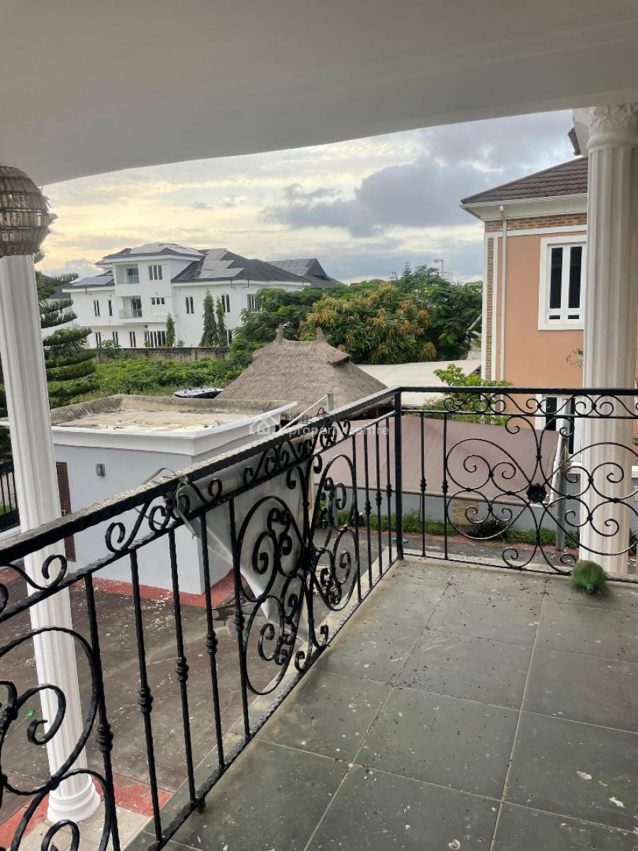 Contemporary Spacious 5 Bedroom Fully Detached Duplex with Bq, Royal Garden Estate, Ajah, Lagos, Detached Duplex for Rent